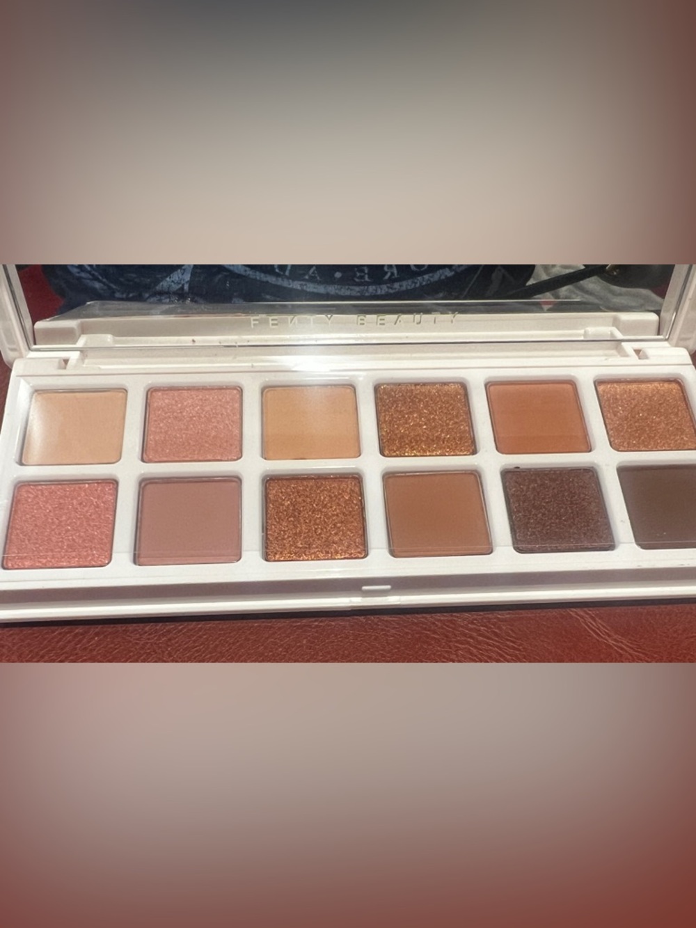 Fenty Beauty by Rhianna Bomb Posse Eyeshadow Pallette. NIB pinks neutrals plums
